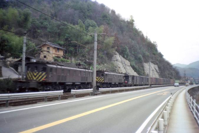 1979年3月31日～4月1日 妙に拘った瀬野八(瀬野機関区EF59)その1 日本の旅・鉄道見聞録